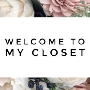 WELCOME TO MY CLOSET